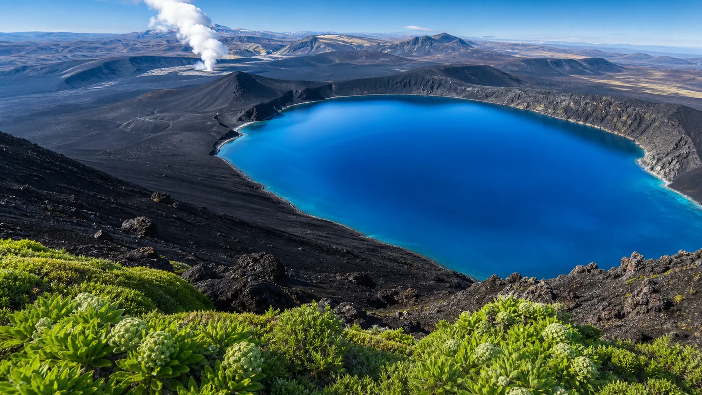 Volcano Bloom Contrast