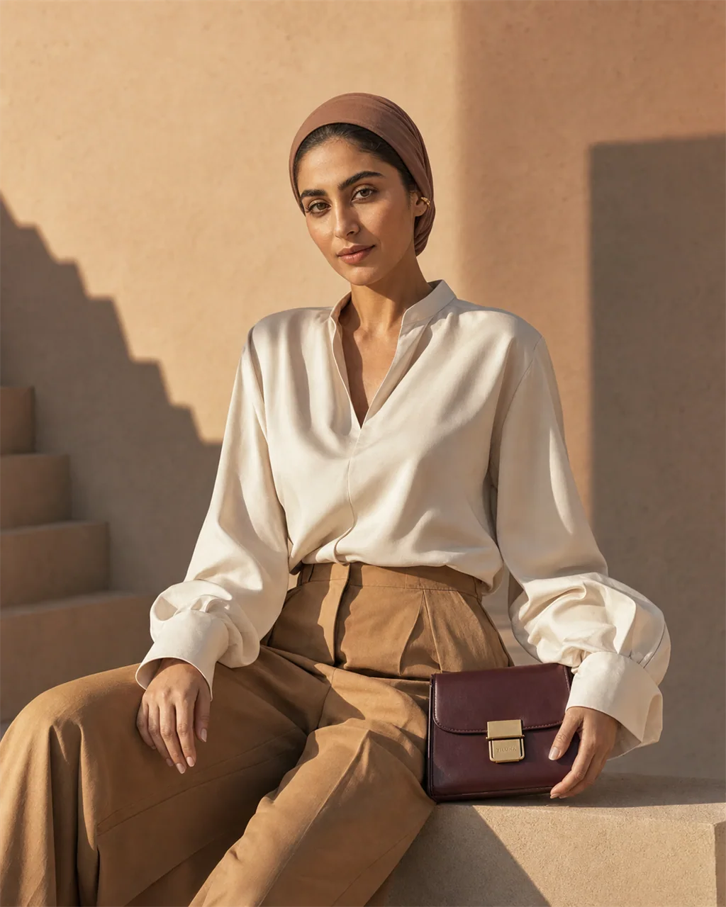 Sandstone Tech Founder — AI editorial and fashion prompt result