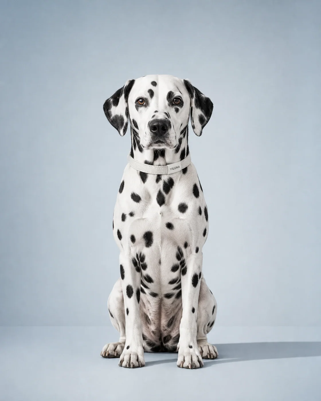 Dalmatian Satin Discipline — AI animal portraits prompt result