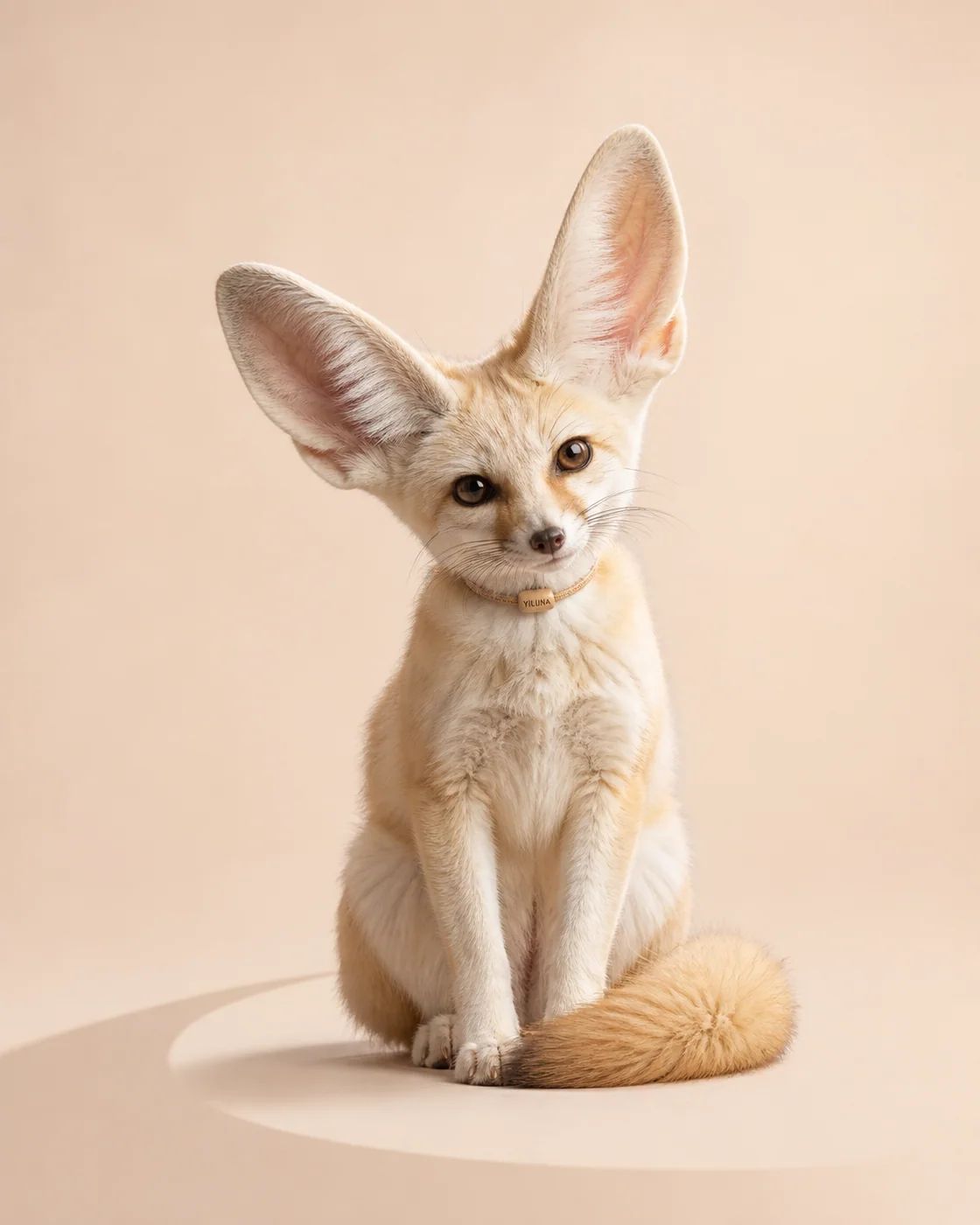 Fennec Fox Desert Rose Whisper — AI animal portraits prompt result