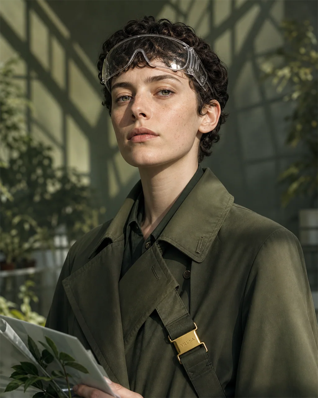 Botanical Intelligence — AI editorial and fashion prompt result