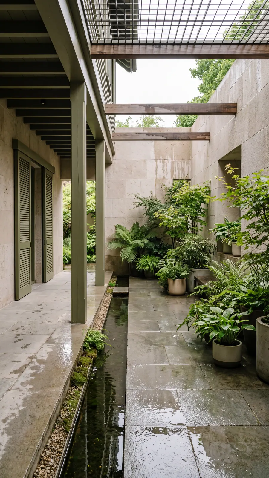 Yiluna Architecture 20260614 08 Olive Water Courtyard Ho