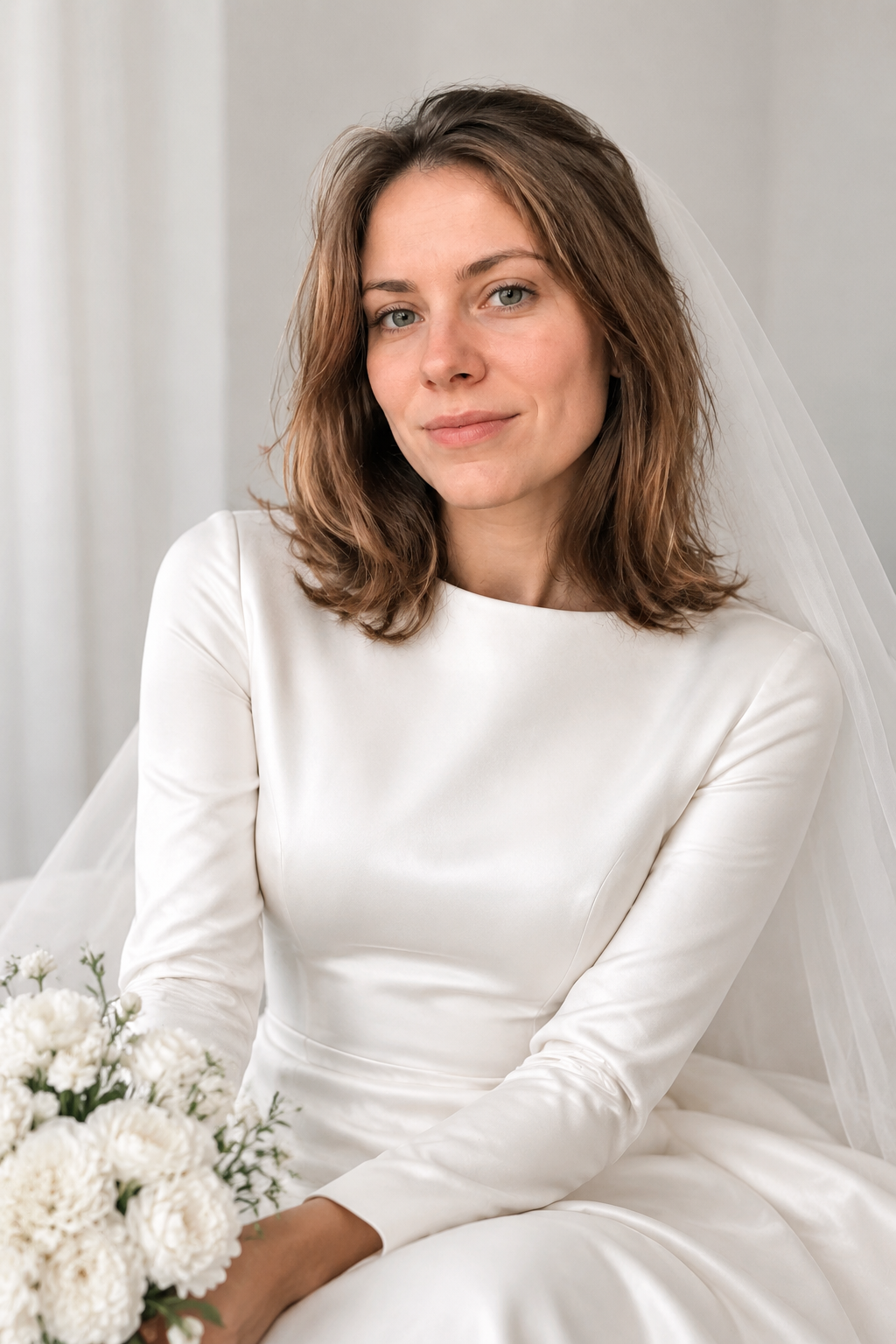 Generated bridal portrait